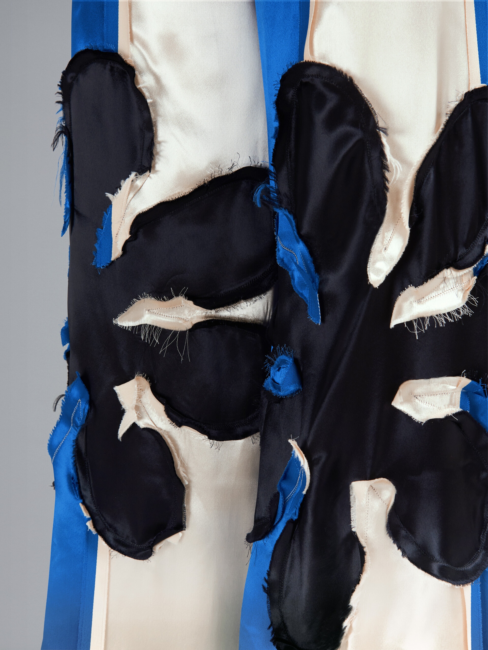 PYJAMA VISCOSE SATIN PANTS - 4