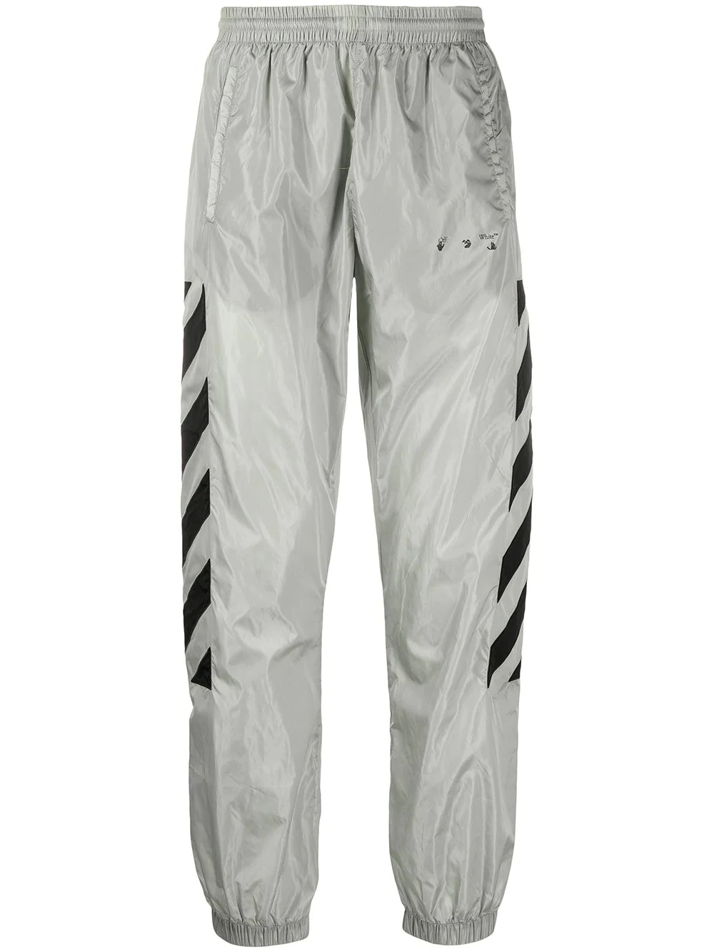 logo-print track pants - 1