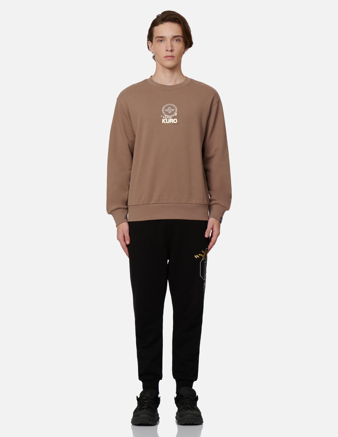 Melting Hannya Skull Embroidered Sweatshirt - 6