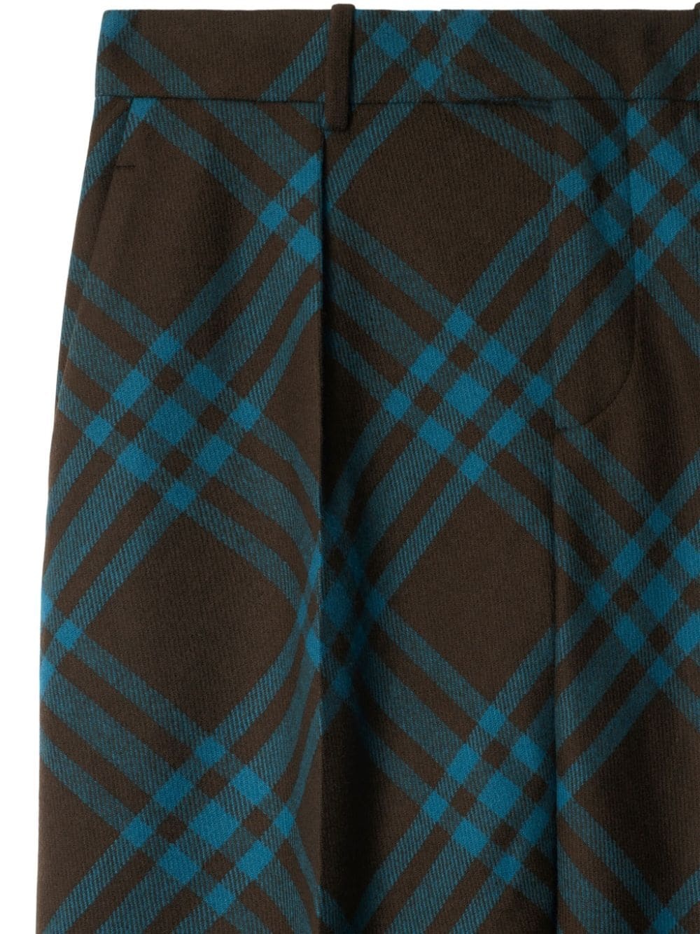wool tailored trousers - 5