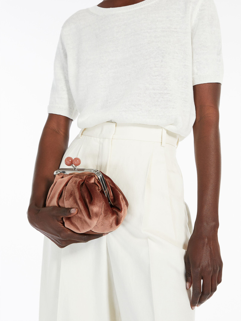 CAVOUR Small Pasticcino Bag in velvet 6