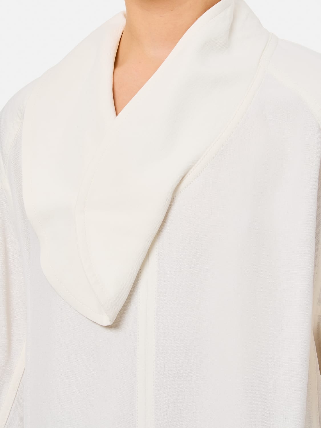 Bottega Veneta viscose and linen blouse - 4