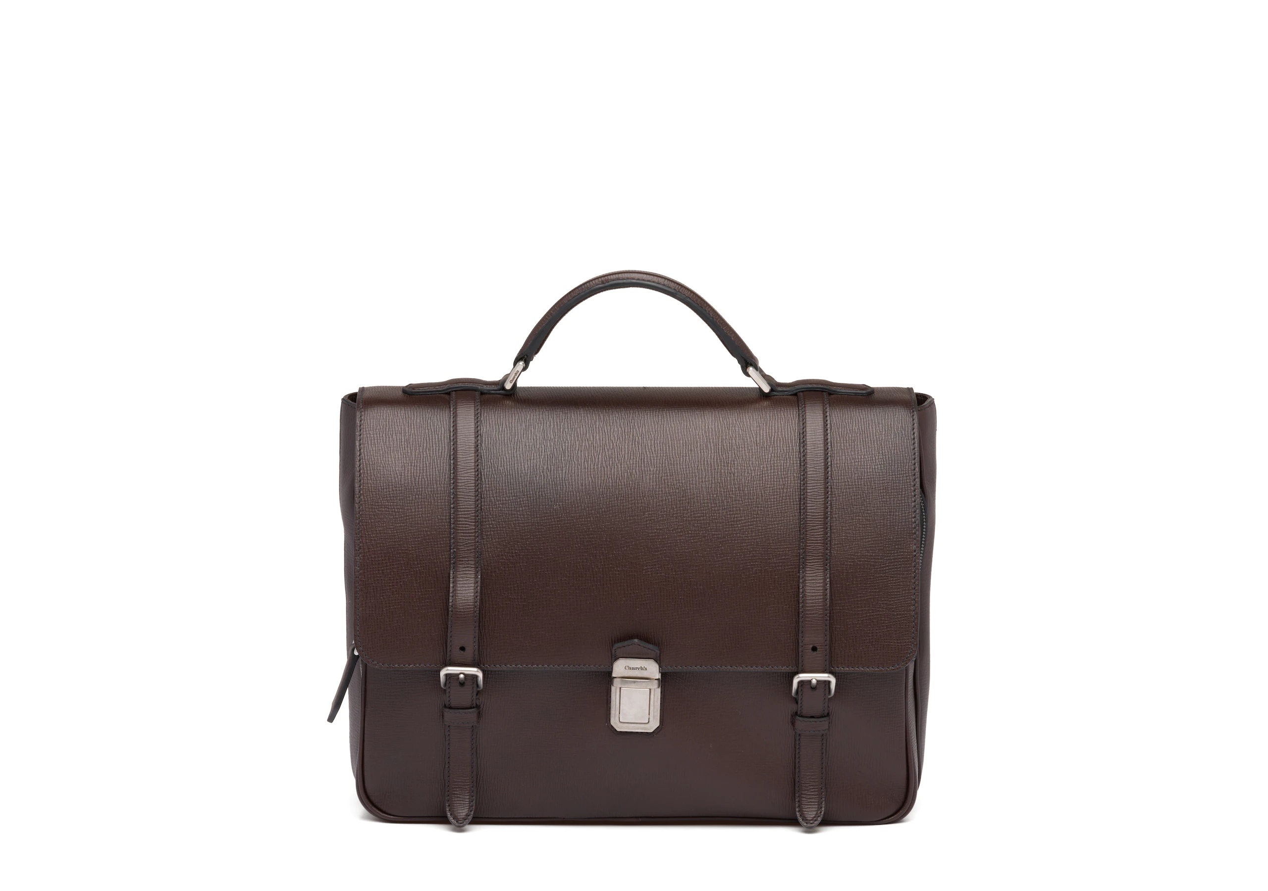 Buckingham
St James Leather Satchel Coffee - 1