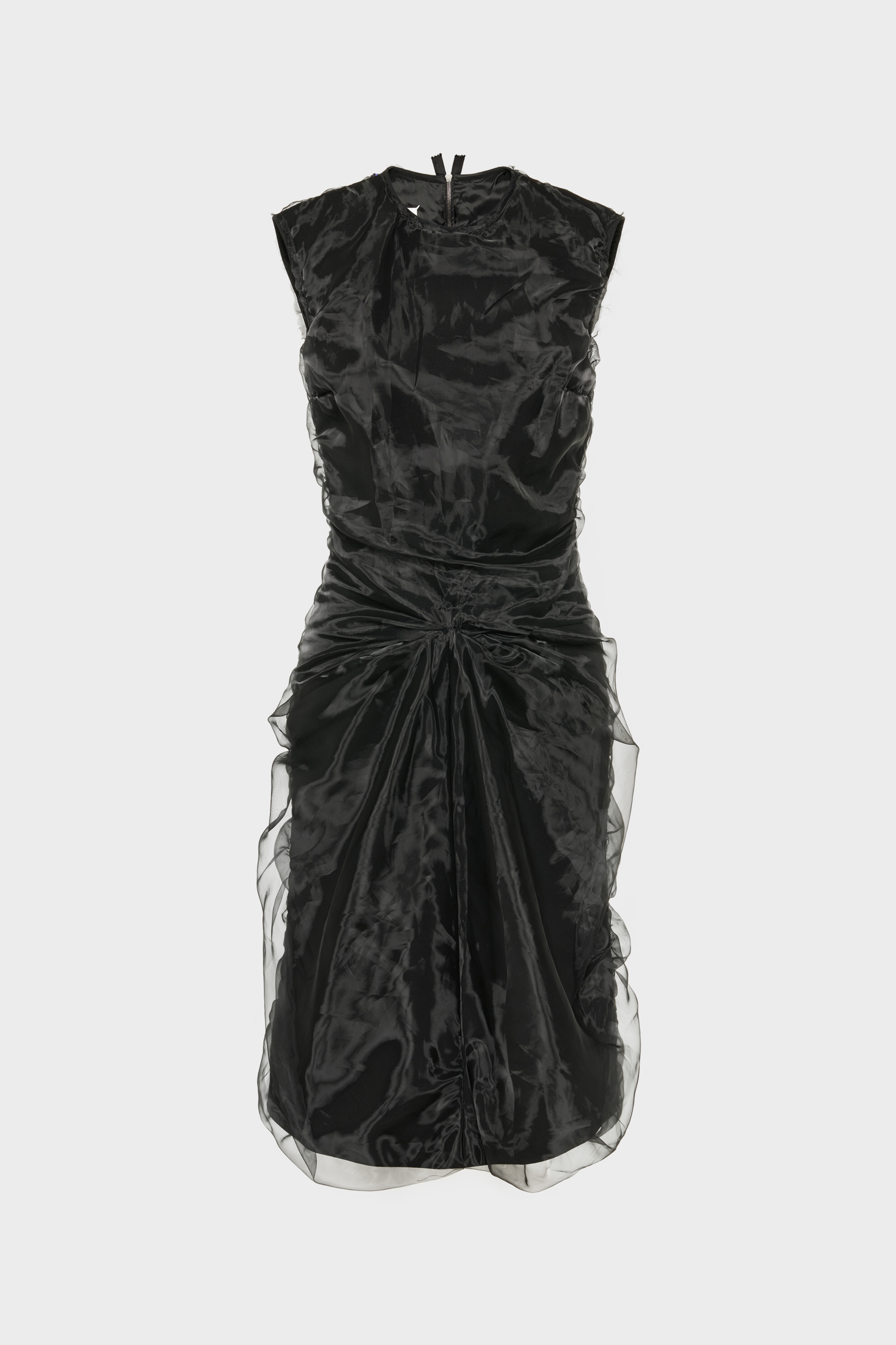 Gathered organza dress - 2