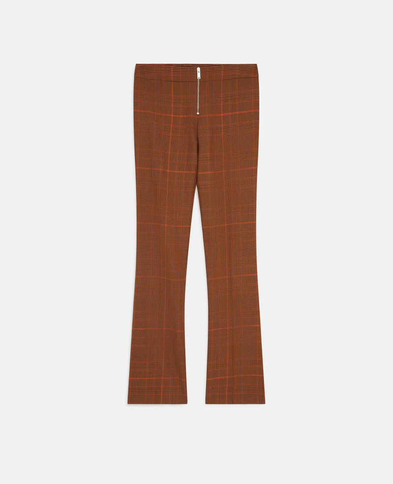 Prince of Wales Check Slim Fit Trousers 1