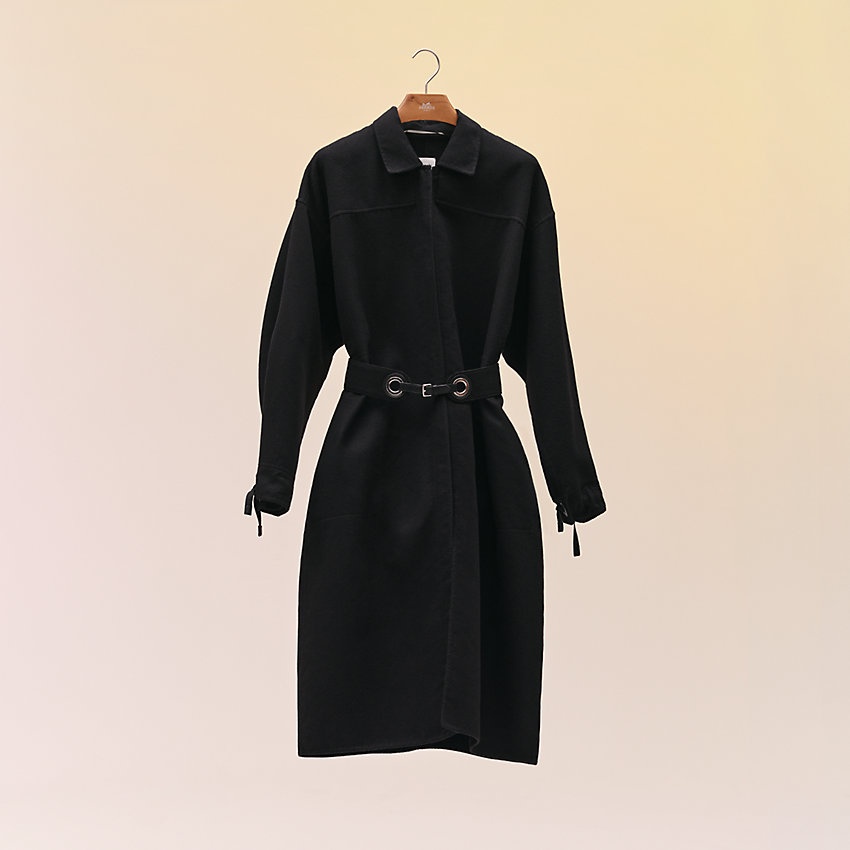 Wide belted coat - 4