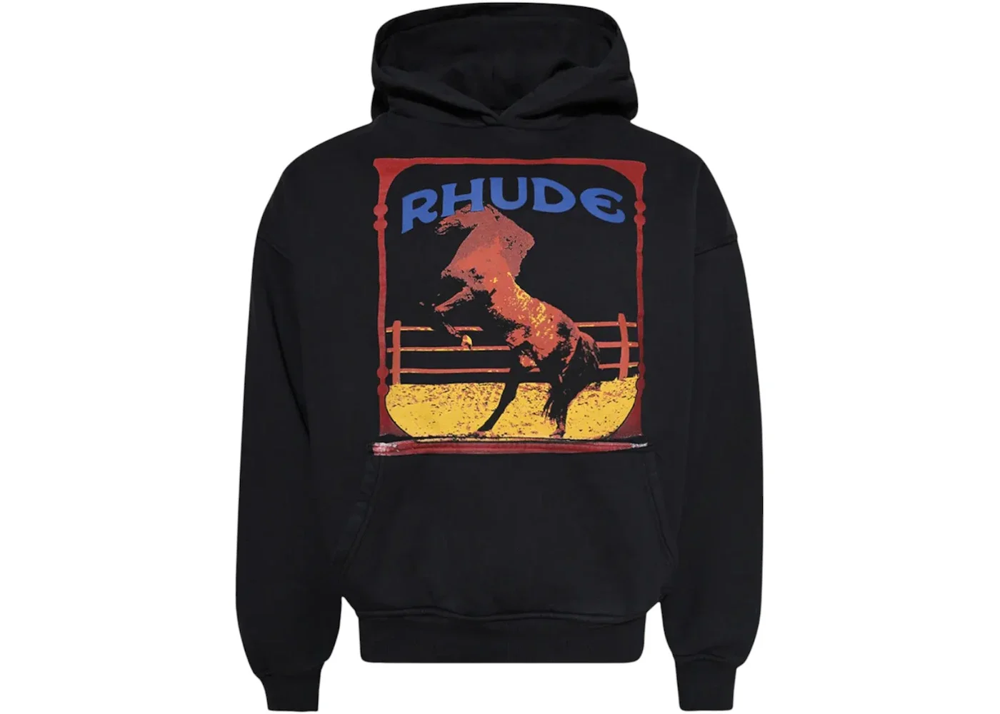 Rhude Cadre Hoodie Vintage Black - 1