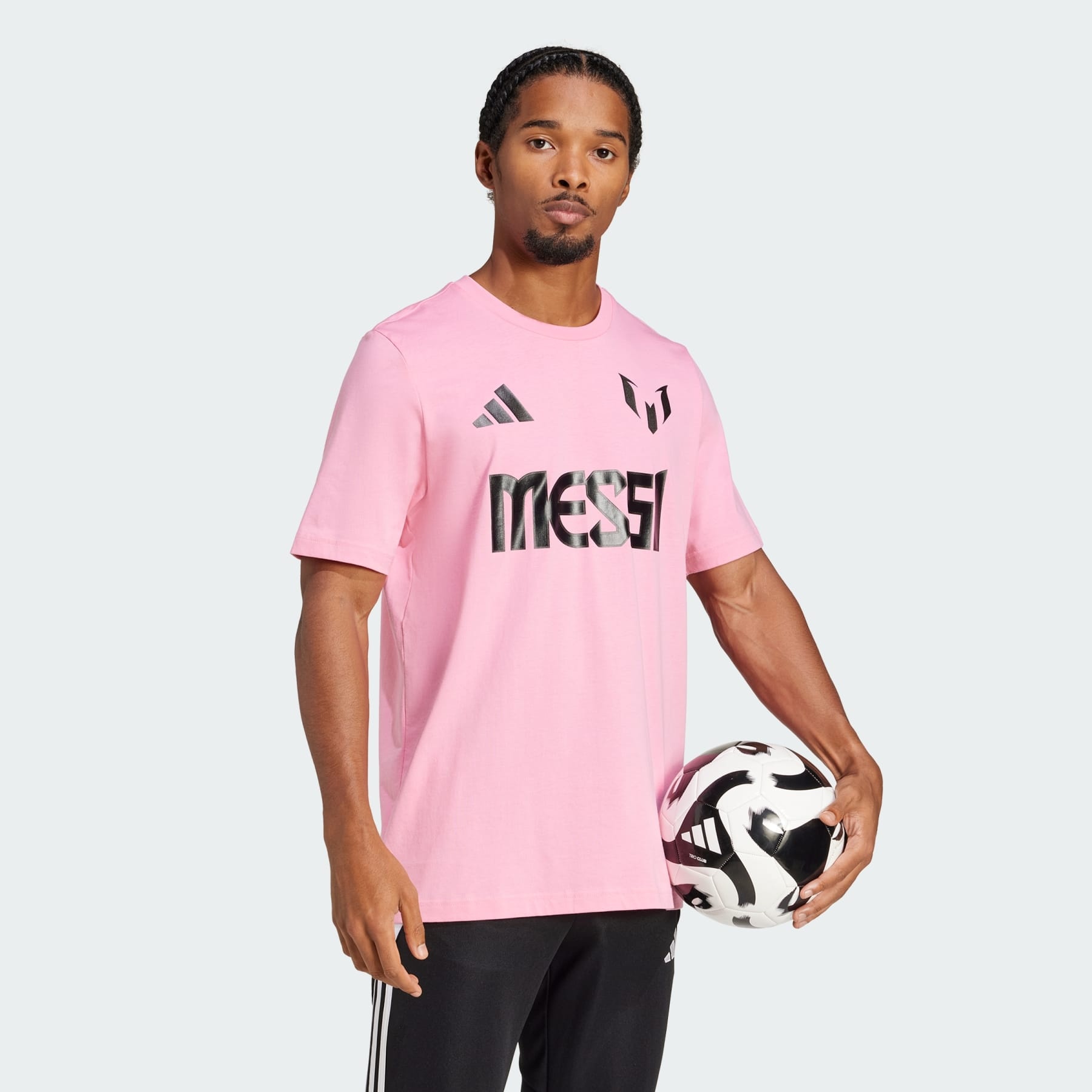 Messi Name and Number Graphic Tee - 4