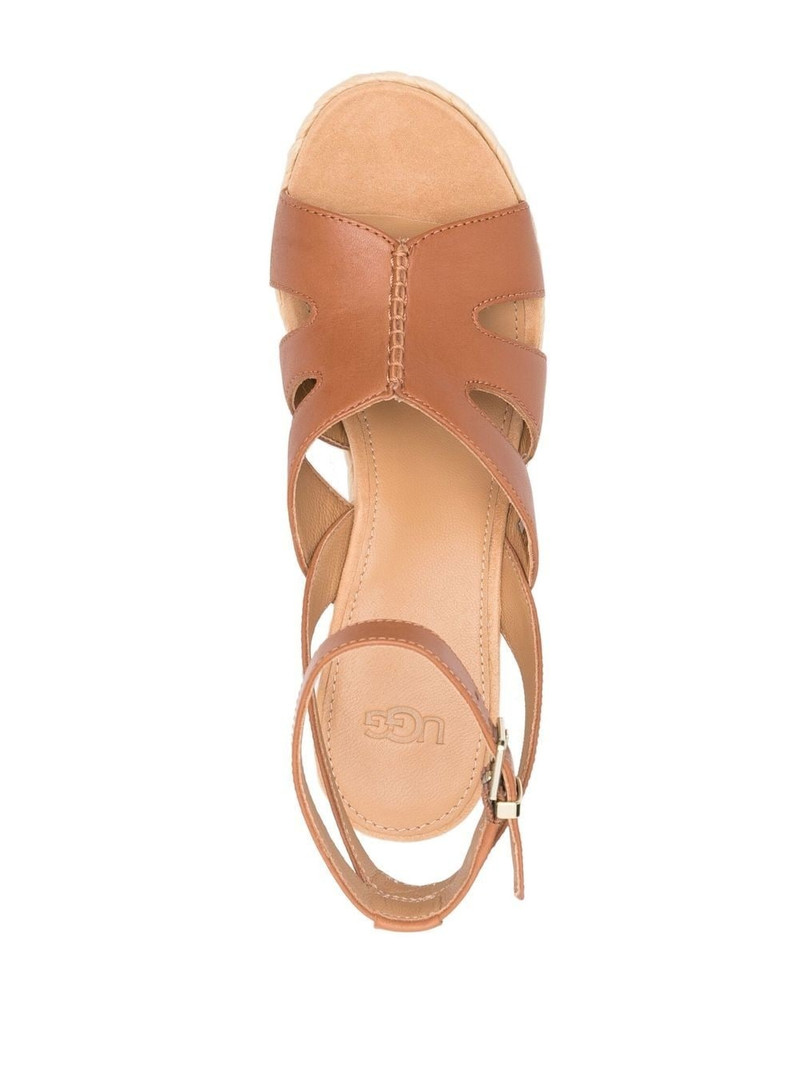 braided-wedge heeled sandals 4