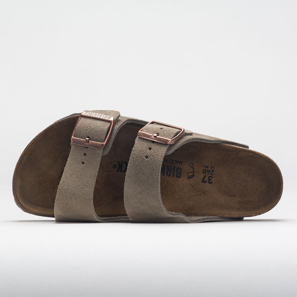 Birkenstock Arizona Suede Leather Narrow Unisex Taupe - 2