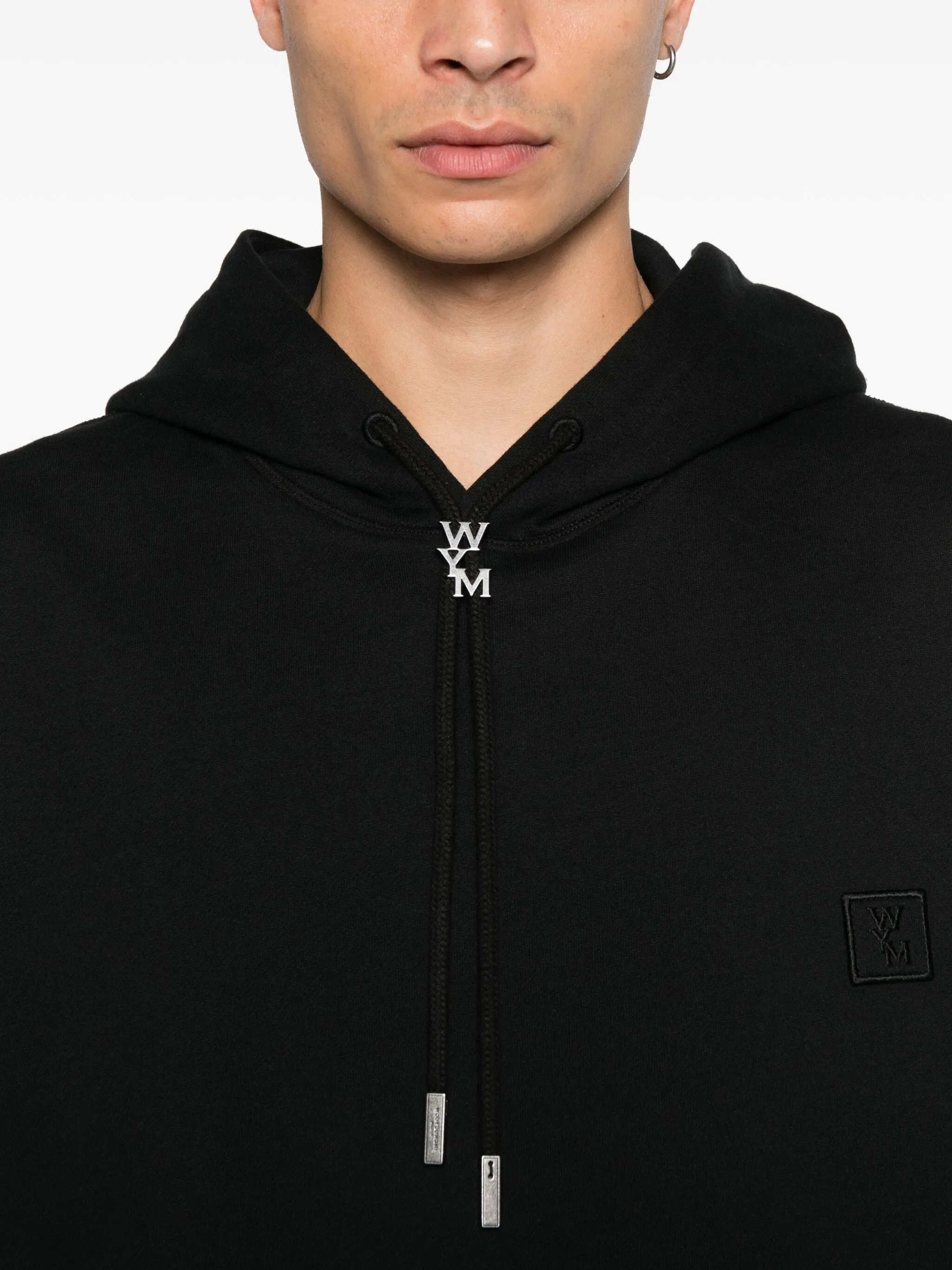 Wooyoungmi Embroidered-logo Drawstring Hoodie - 4