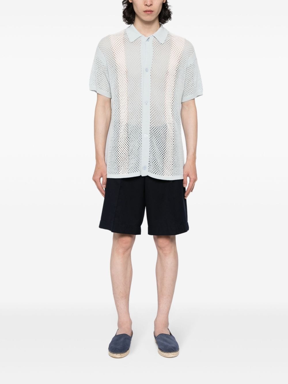 Castillo crochet-knit shirt - 2
