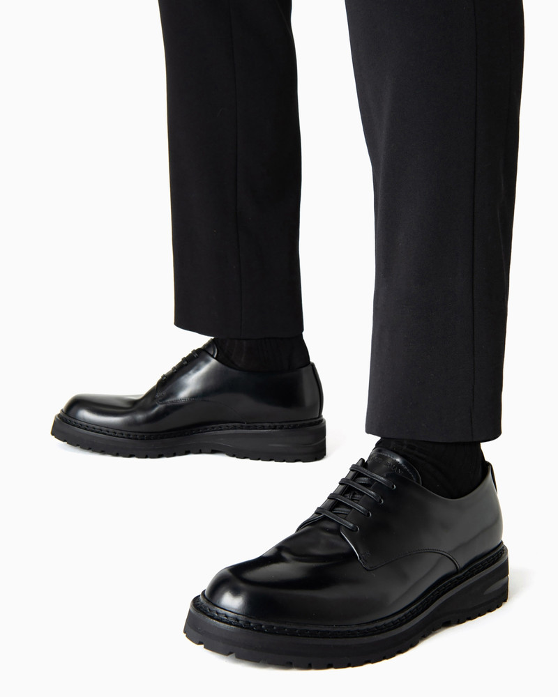 Leather Derby shoes 7