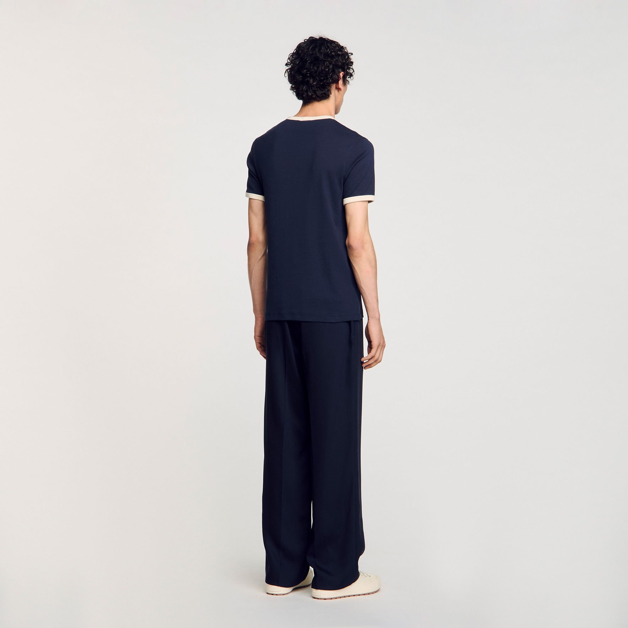 TWO-TONE PATCH T-SHIRT - 5