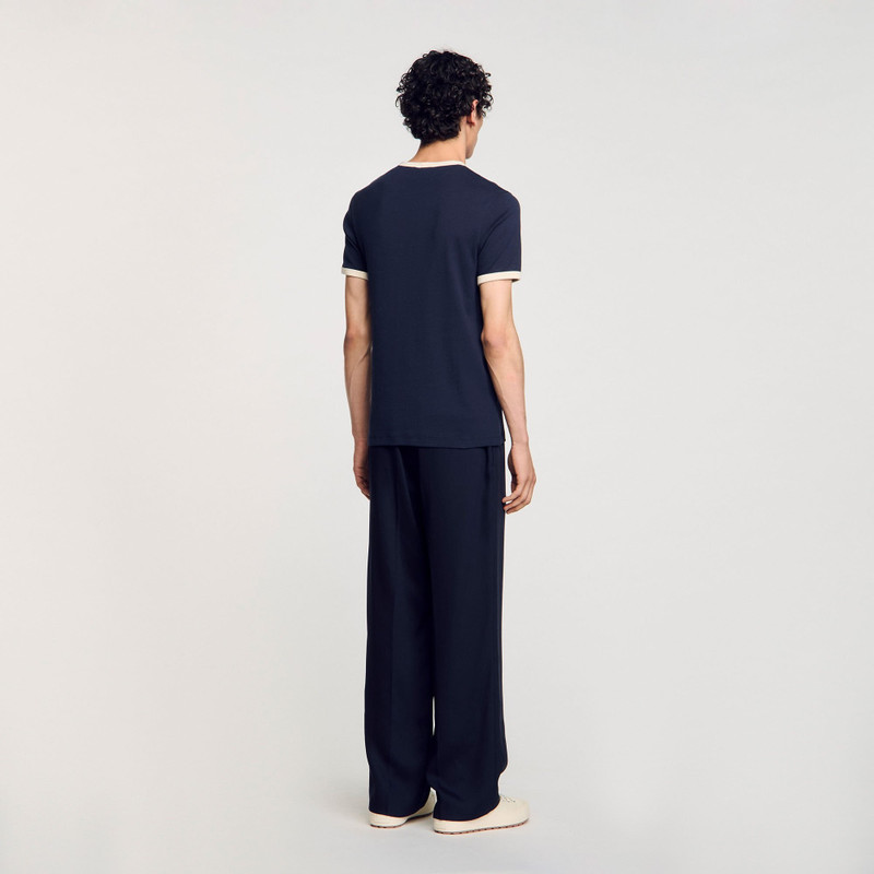 TWO-TONE PATCH T-SHIRT 5