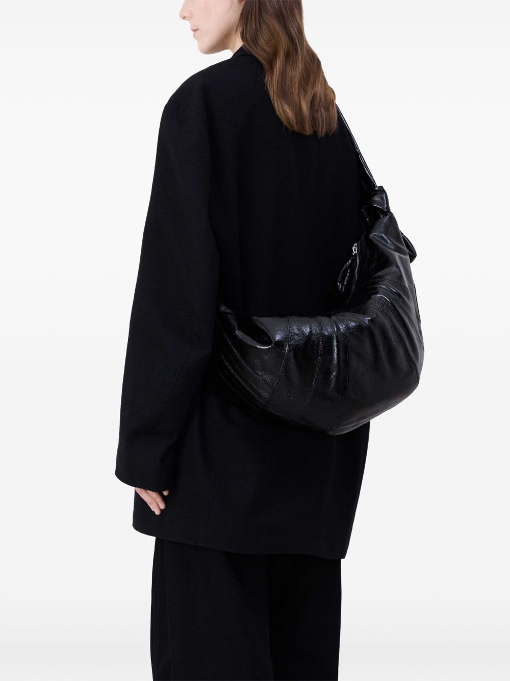 LARGE CROISSANT SHOULDER BAG - 4