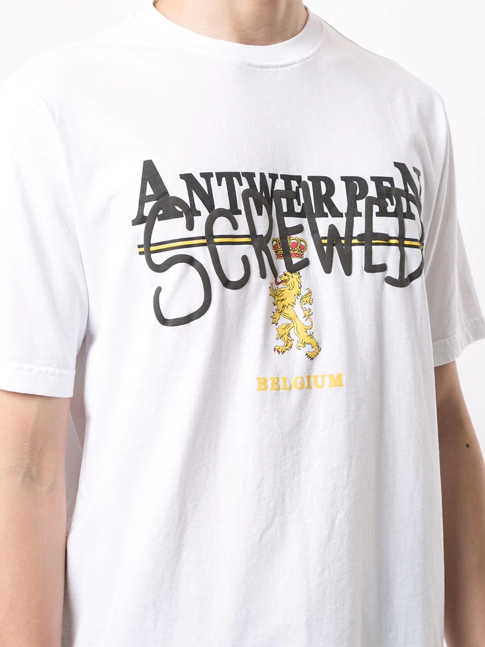 Antwerpen print T-shirt  - 6