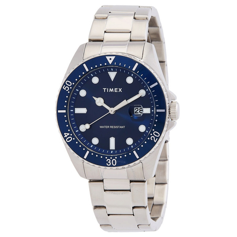 Timex - Timex Trend Quartz Blue Dial Men's Watch TW2W71500 - 1