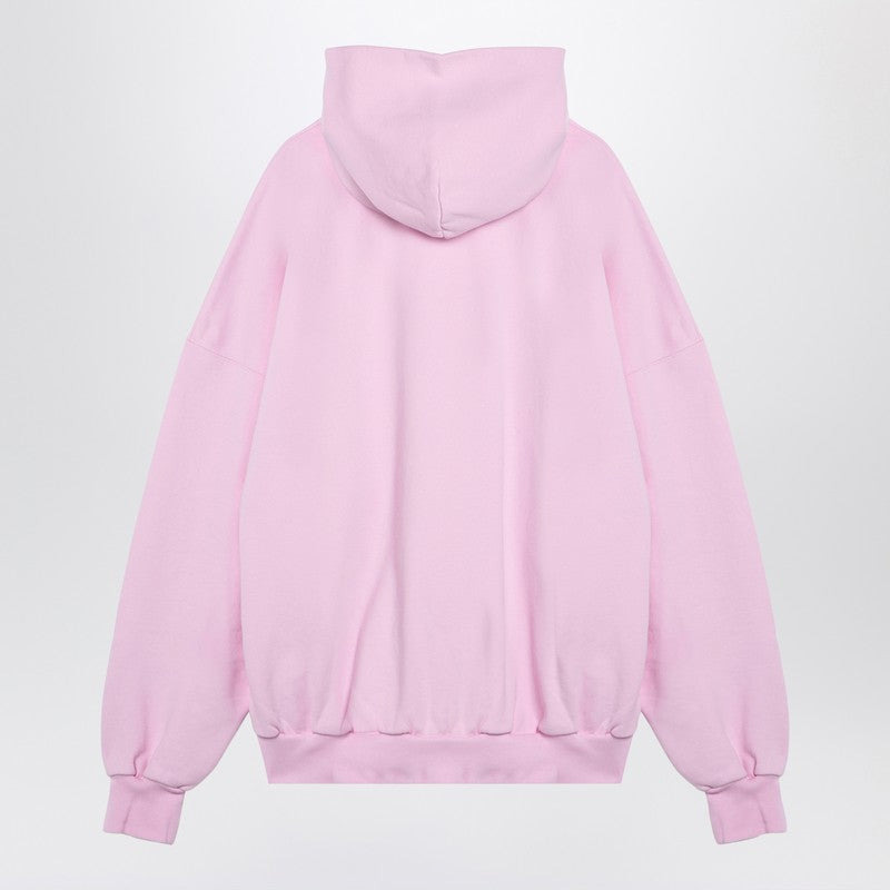Balenciaga Hoodie Over Beverly Hills Pink Women - 2