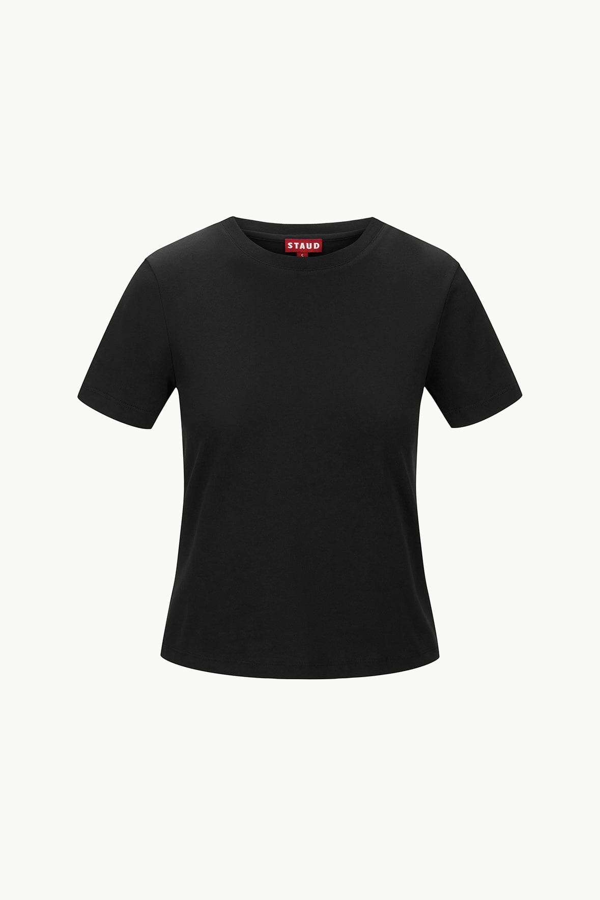 CREW NECK T SHIRT | BLACK - 1