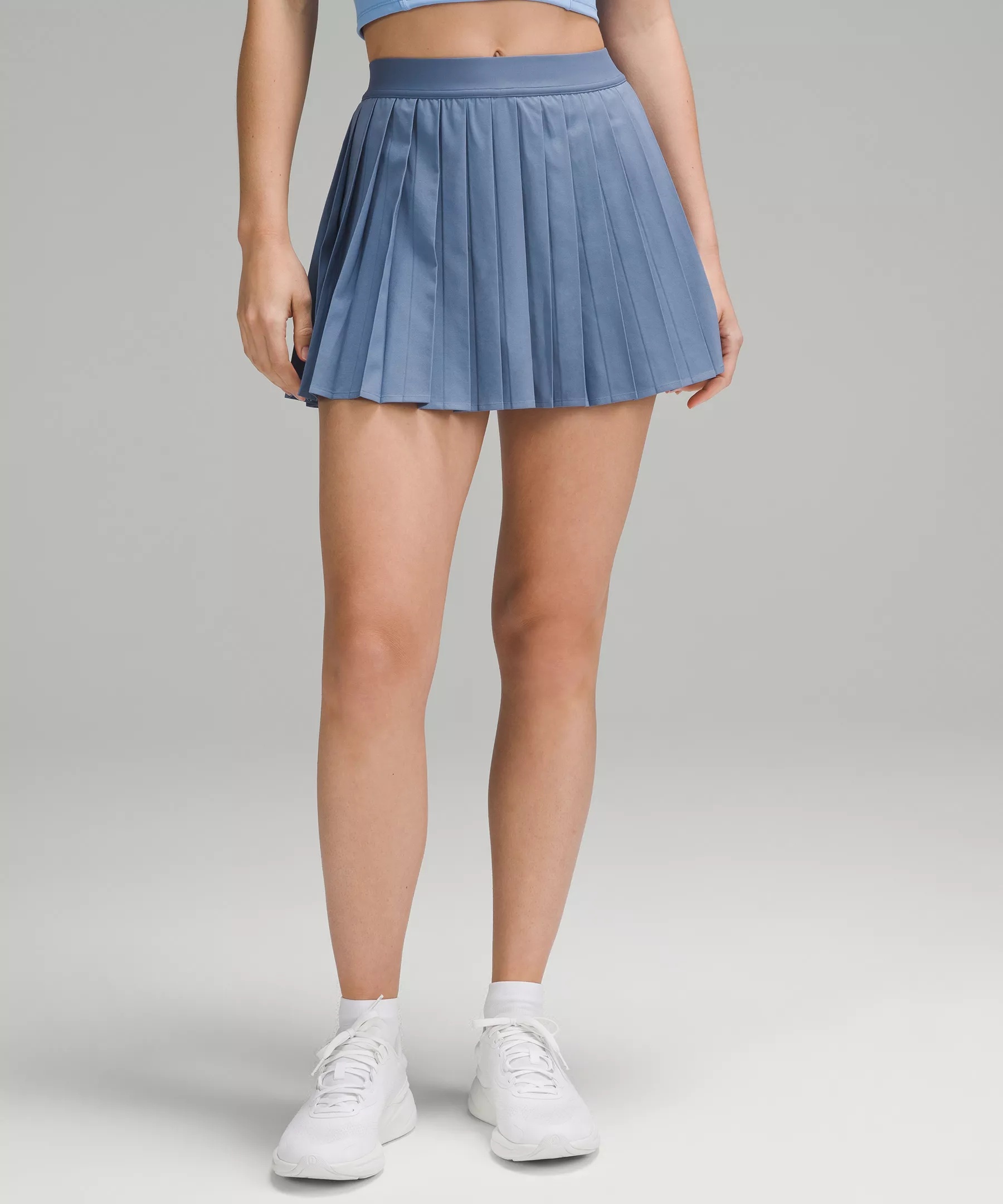 High-Rise Pleated Tennis Skirt - 1