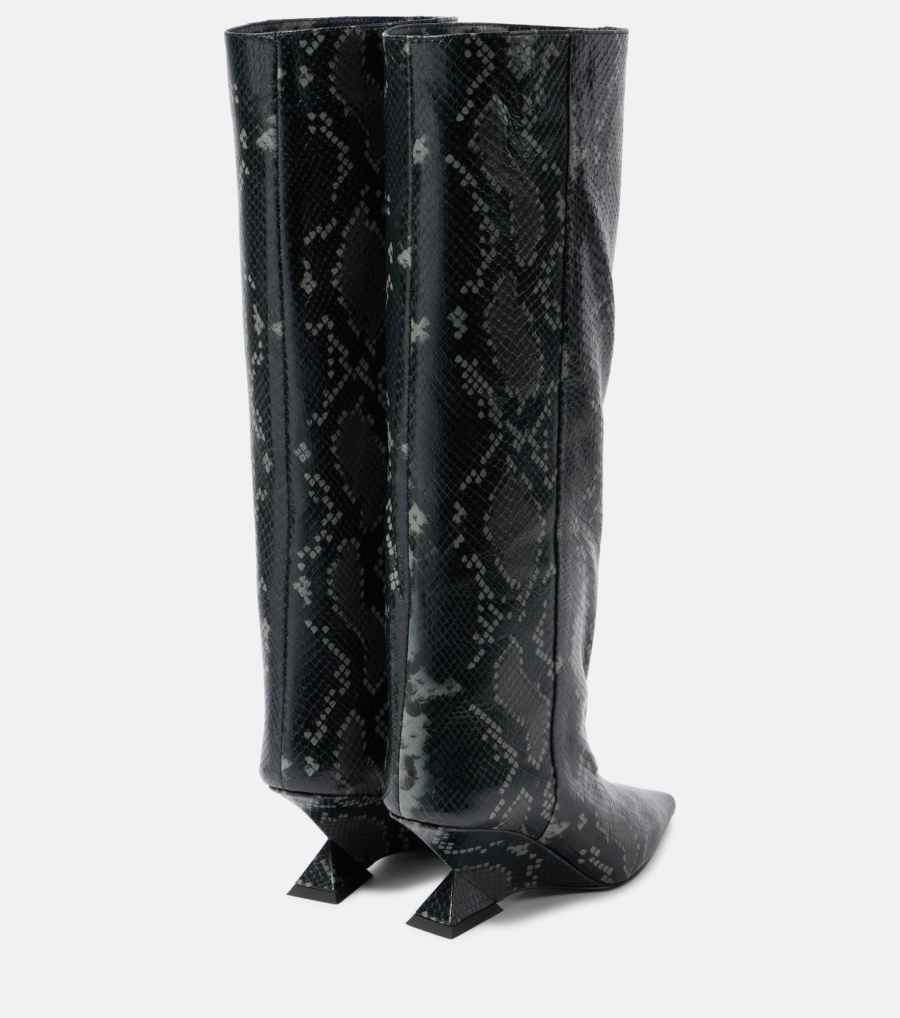 Cheope 60 leather knee-high boots - 2