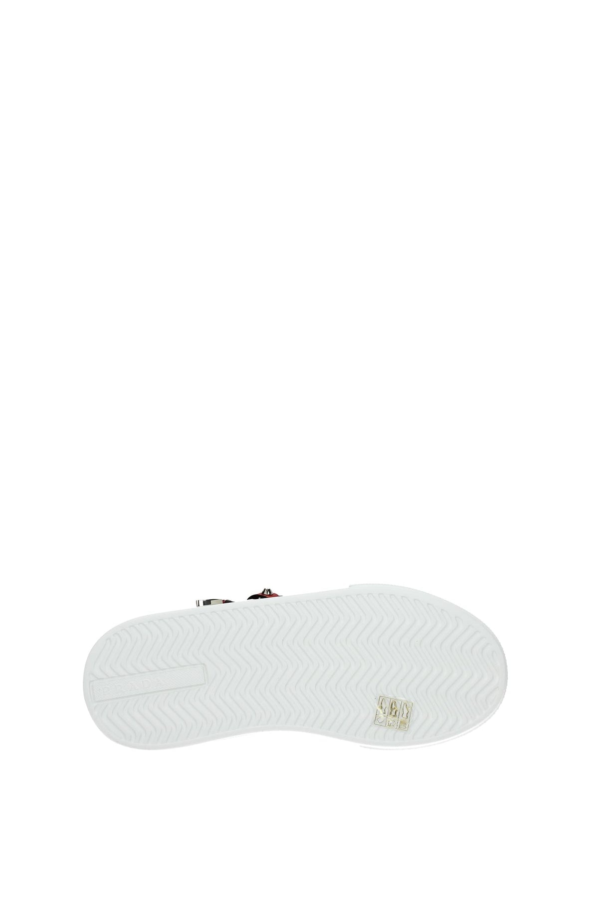 Sneakers Nylon Black Red - 5