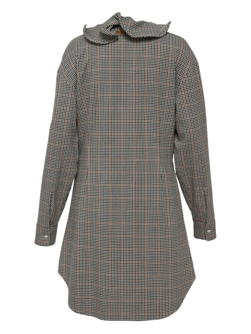 MSGM Abito ruffled detailed dress outlook