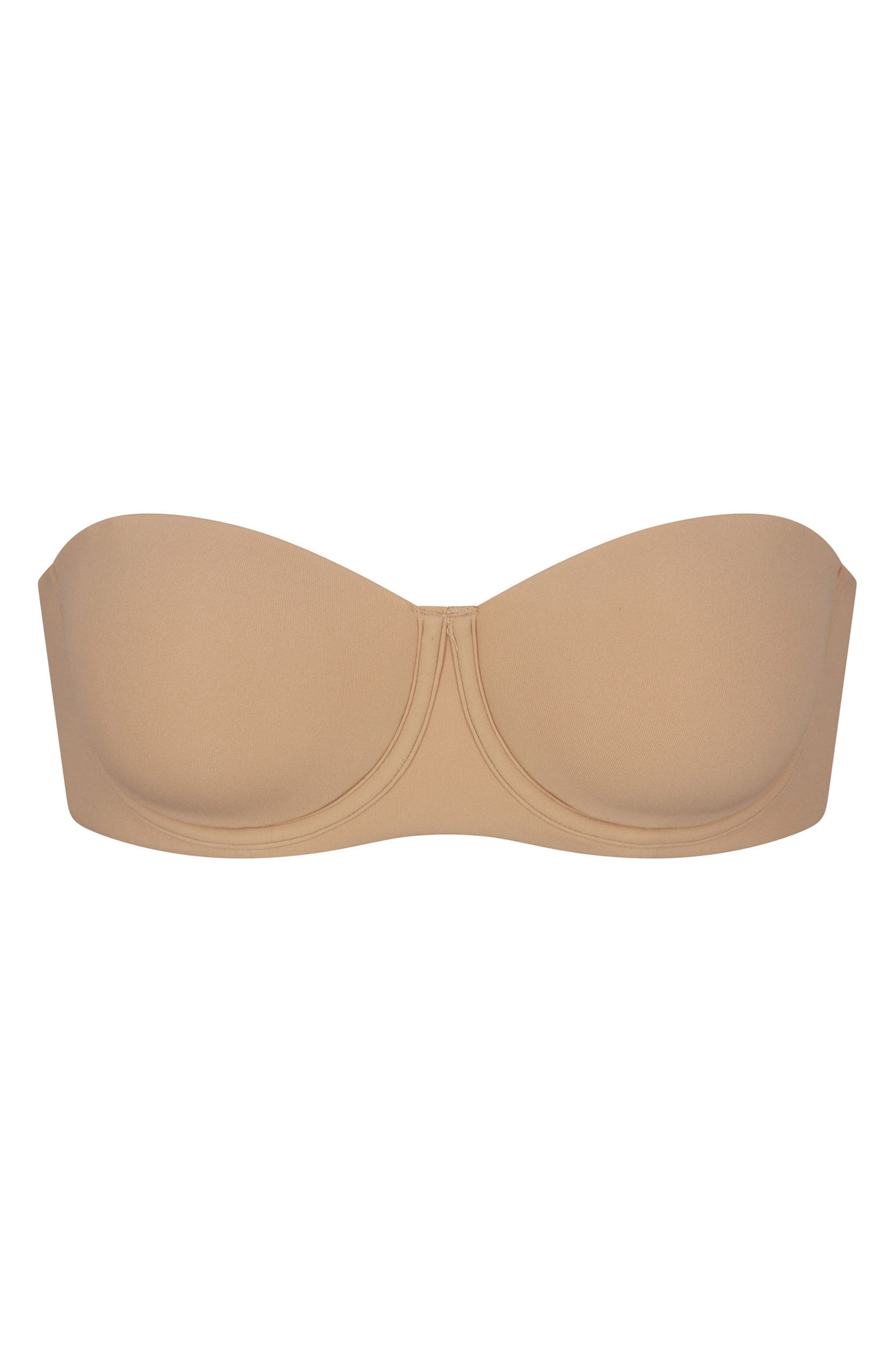 SKIMS Fits Everybody Strapless Bra in Clay at Nordstrom - 4