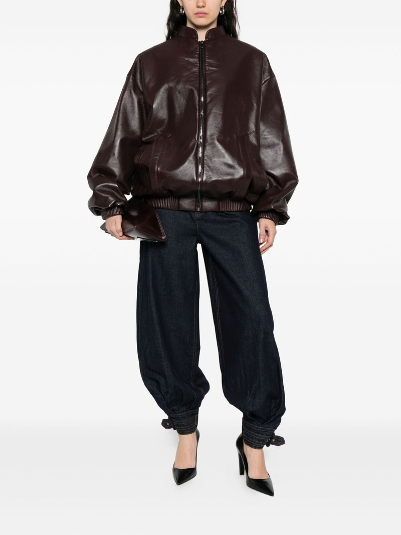 MAGDA BUTRYM zip-fastening ribbed-cuff jacket outlook