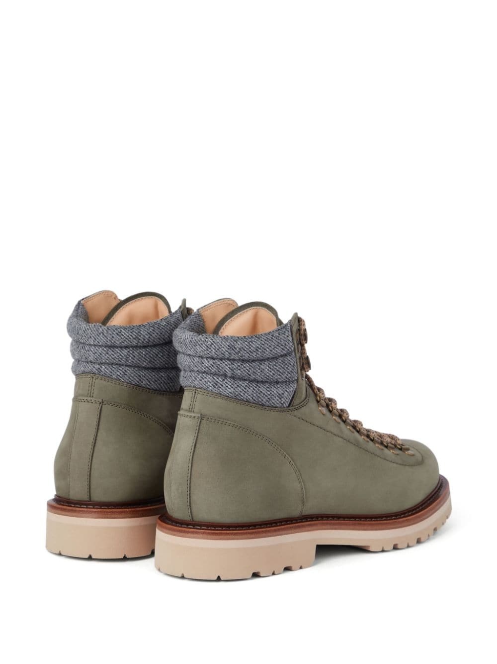 lace-up hiking boots - 3