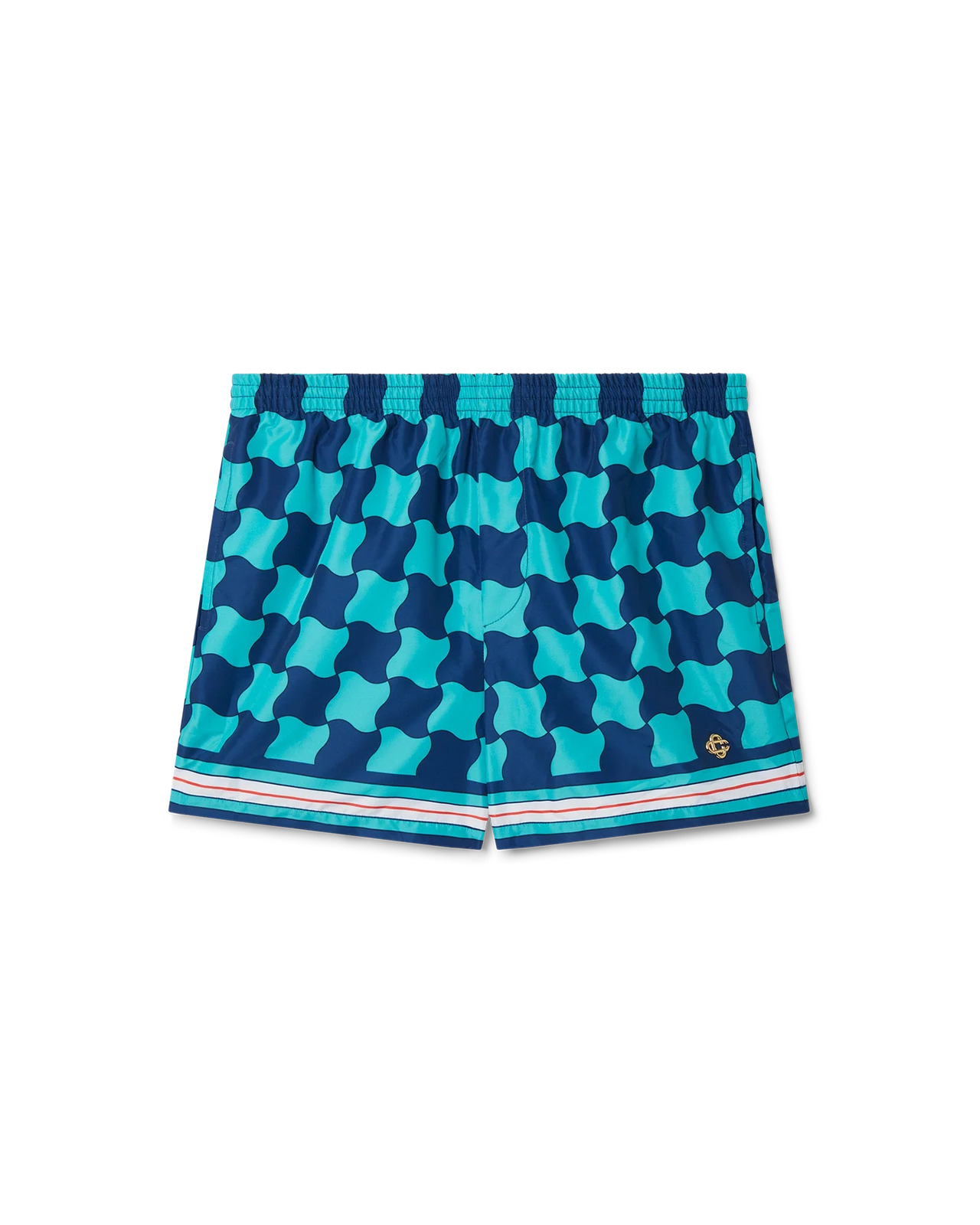 Pool Tile Swim Trunks - 1
