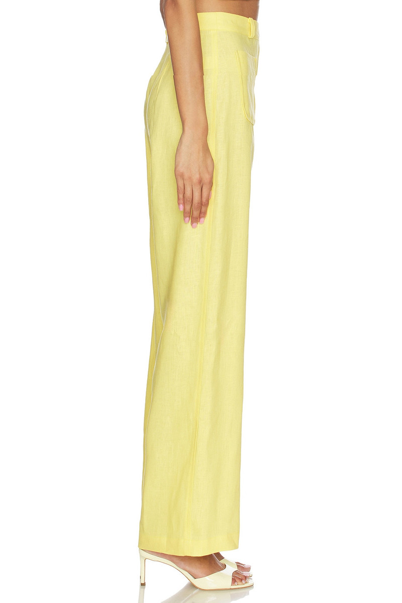 MATTHEW BRUCH Pleated Barrel Button Pocket Pant outlook