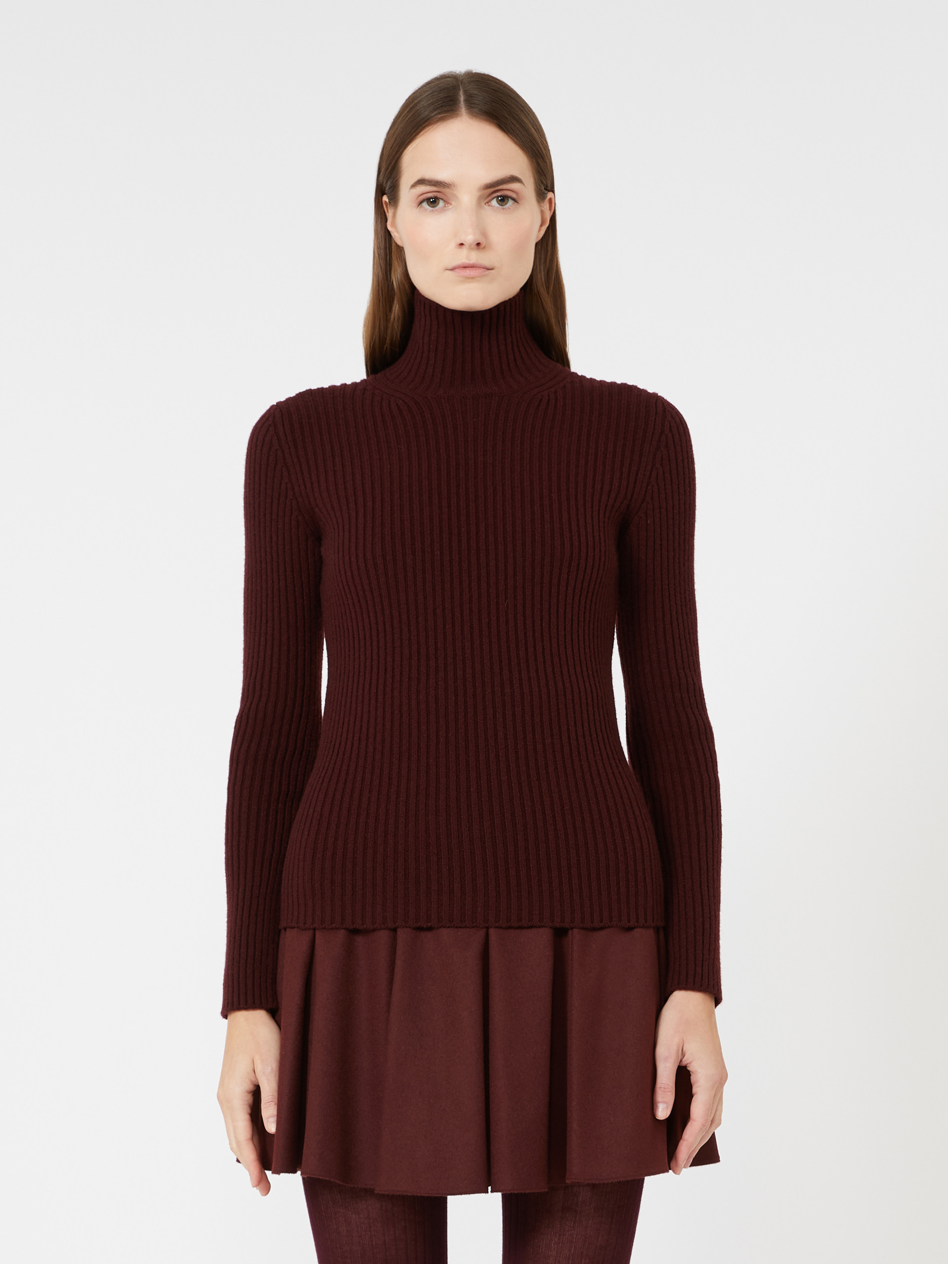 ARAL1234 Wool and cashmere ribbed turtleneck - 3