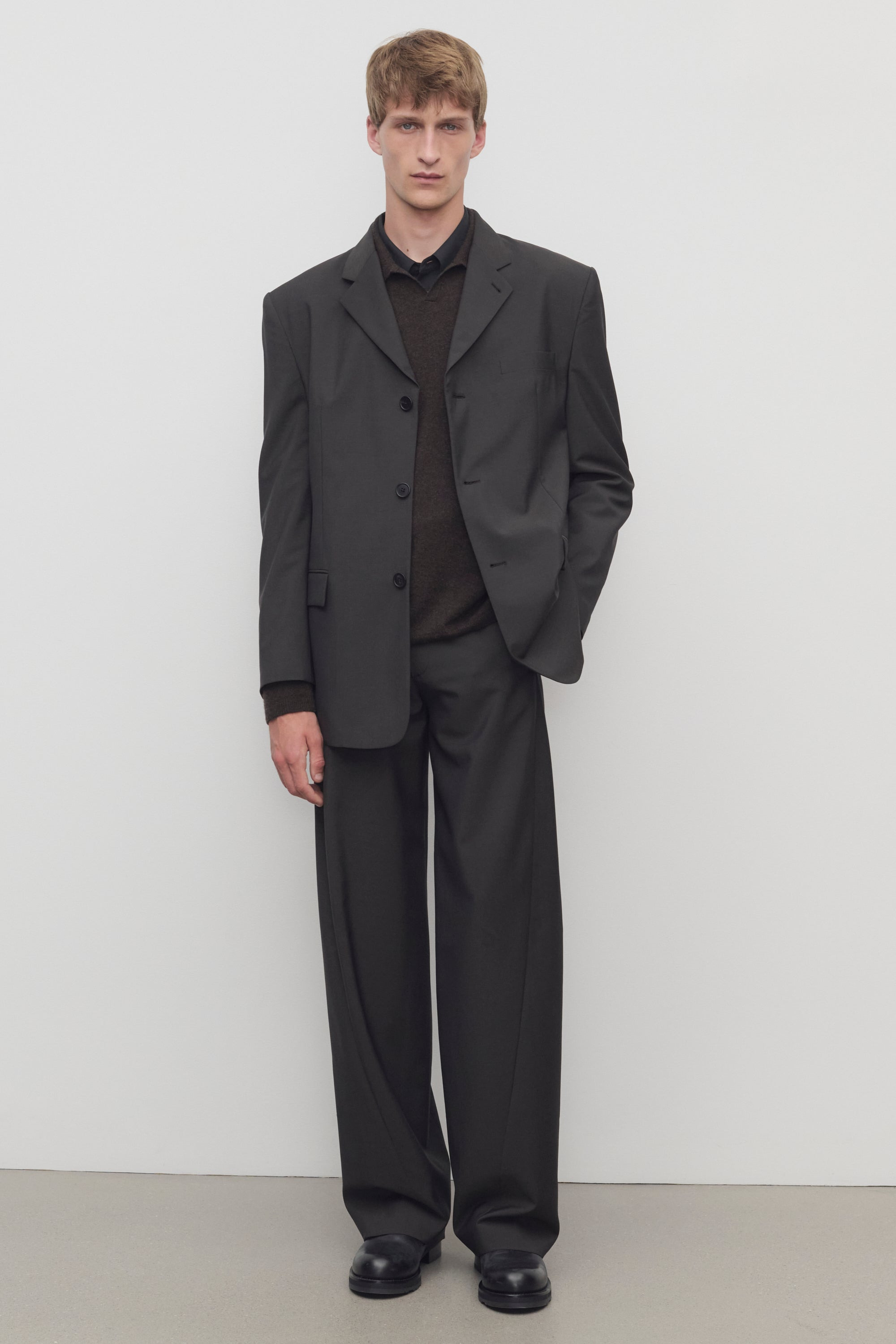 Mista Pant in Virgin Wool and Mohair - 3