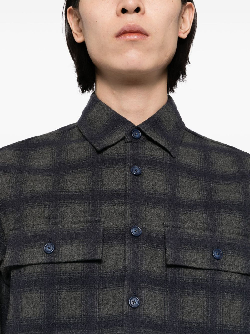 plaid long-sleeves shirt 5