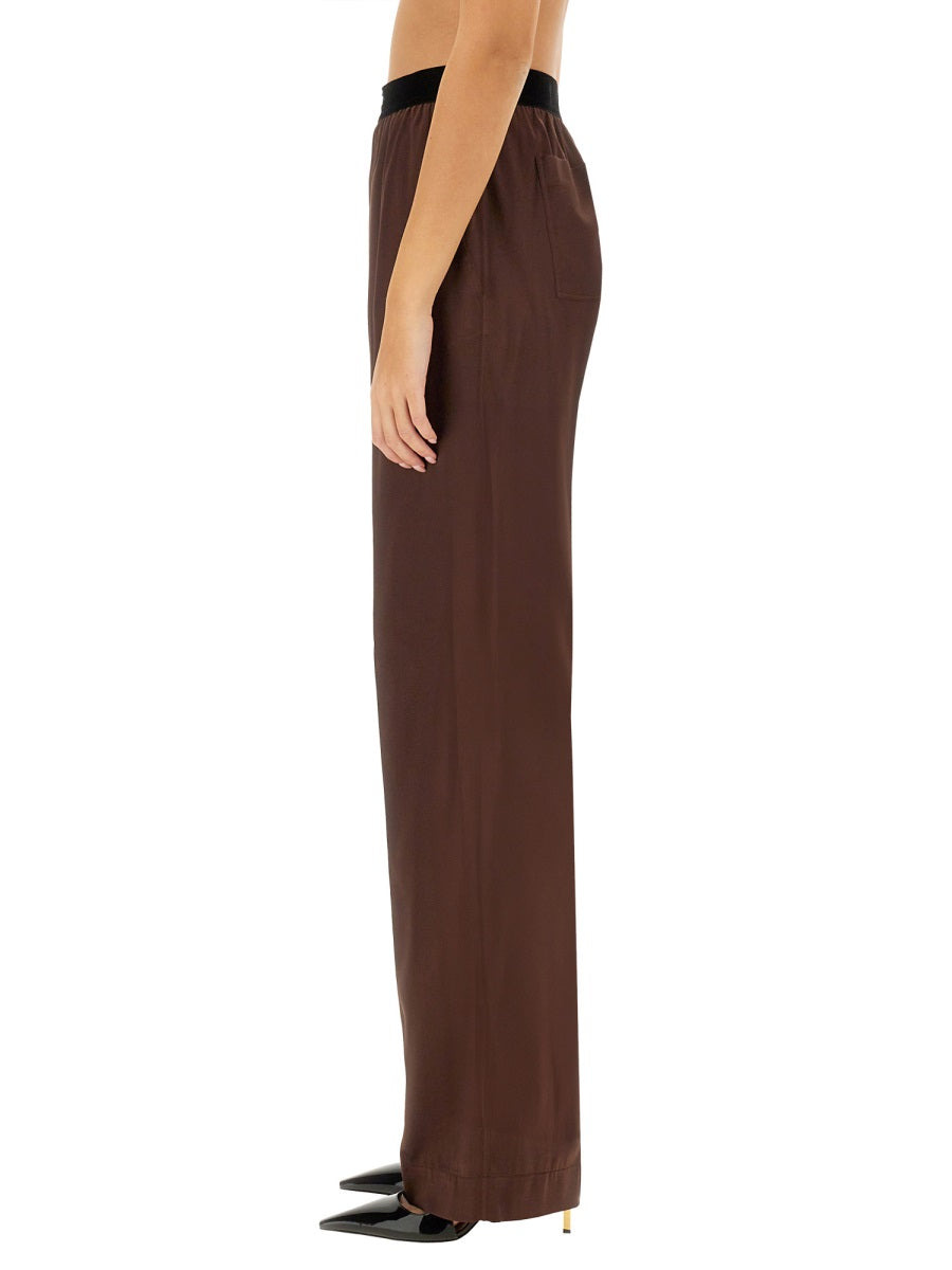 Tom Ford Women Satin Pants - 2