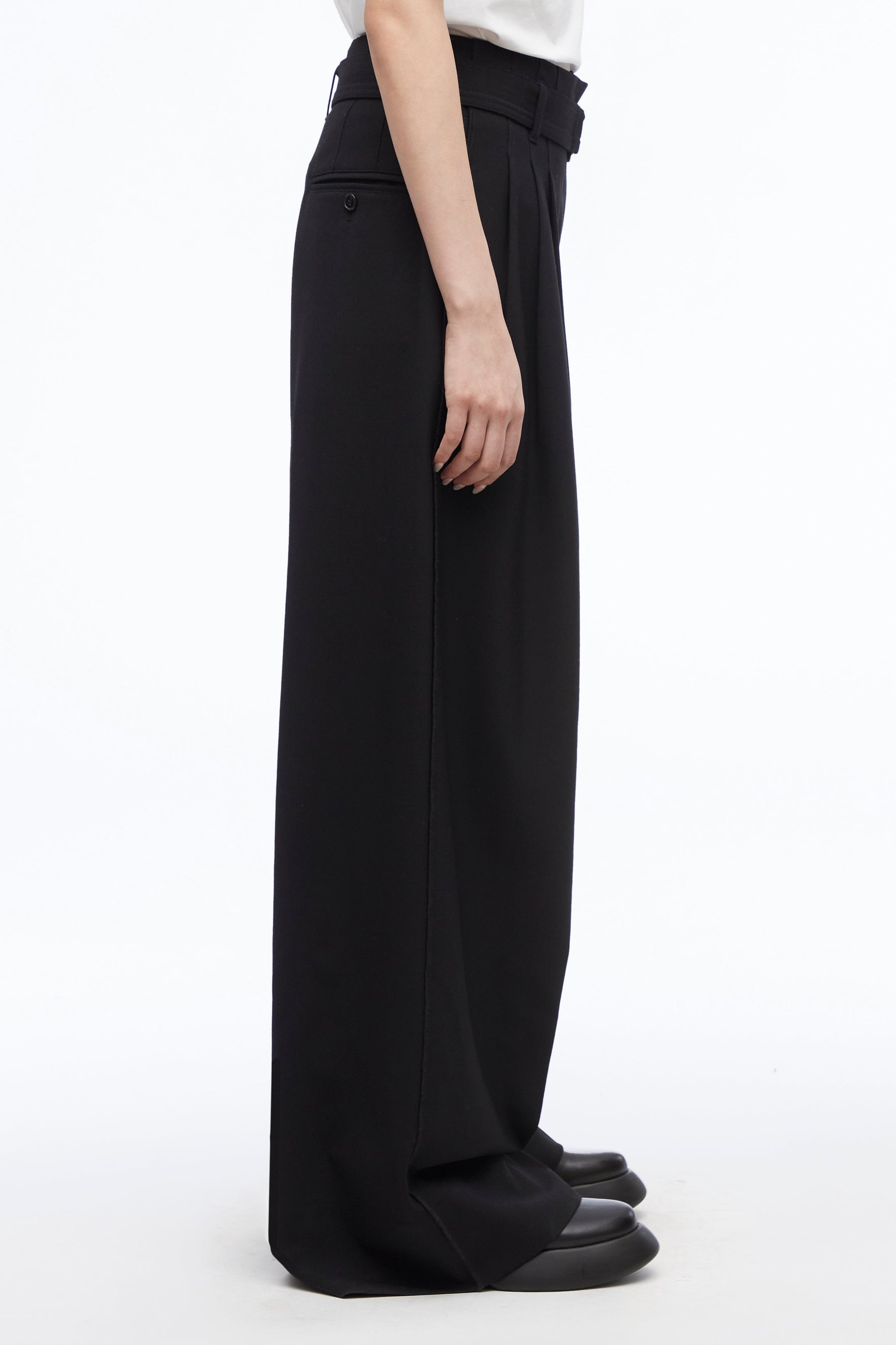 Oversized Pleated Pant - 4