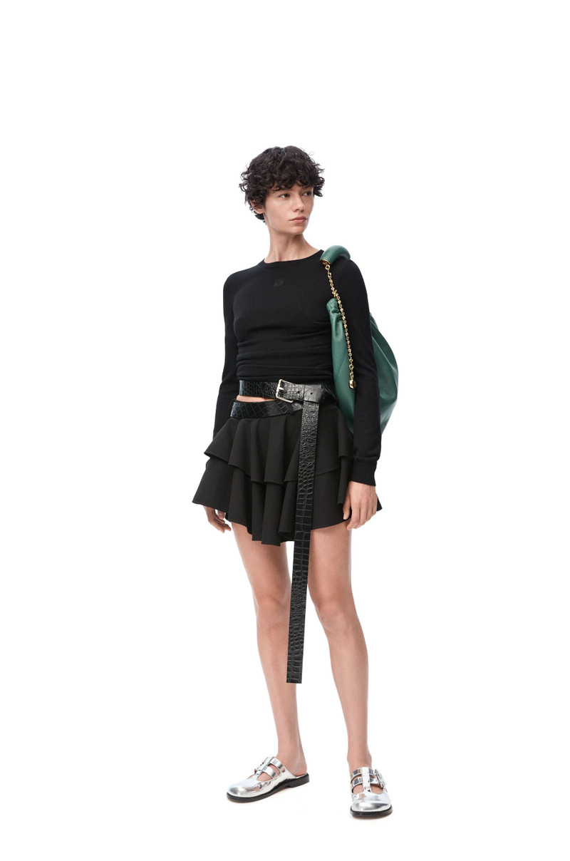 Loewe Draped sweater in cashmere and silk outlook