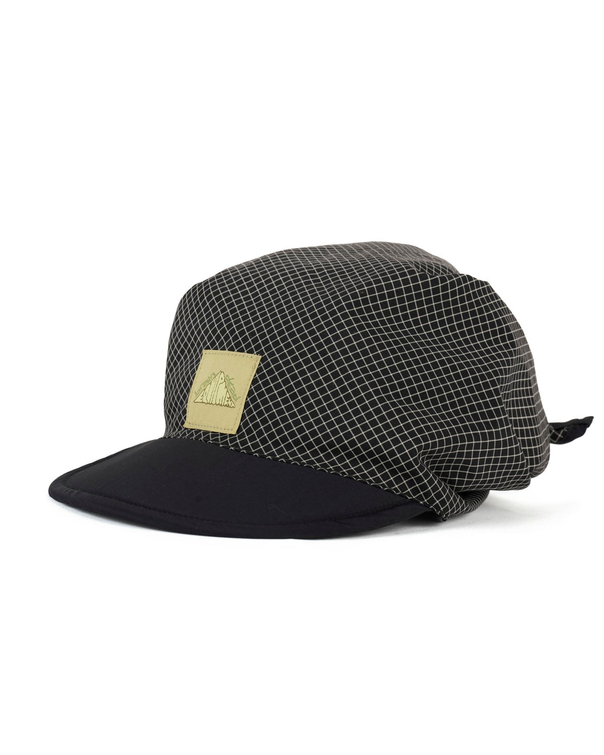Nylon Ripstop Bandana Hat - Black - 3