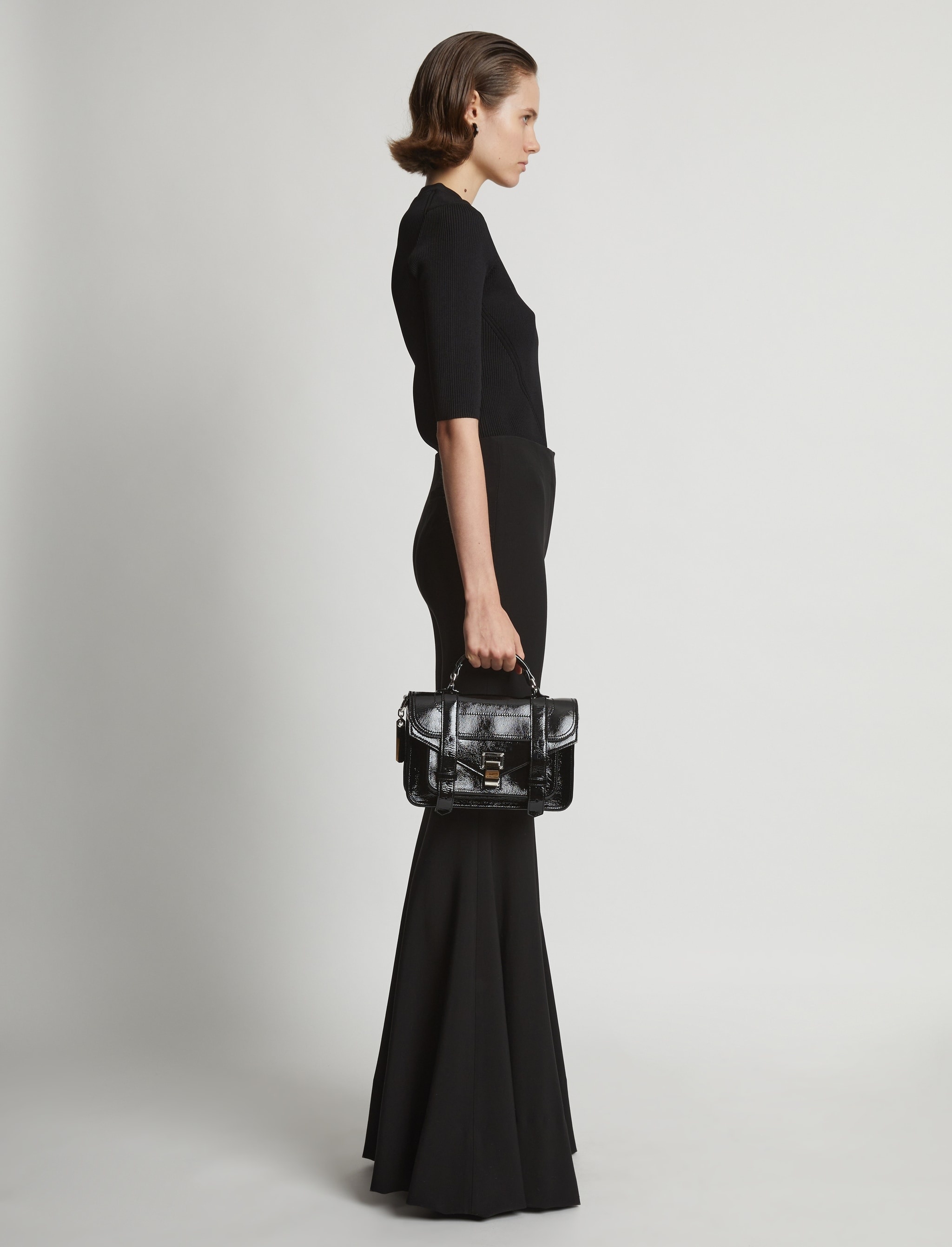 Crinkled Patent PS1 Tiny Bag - 3