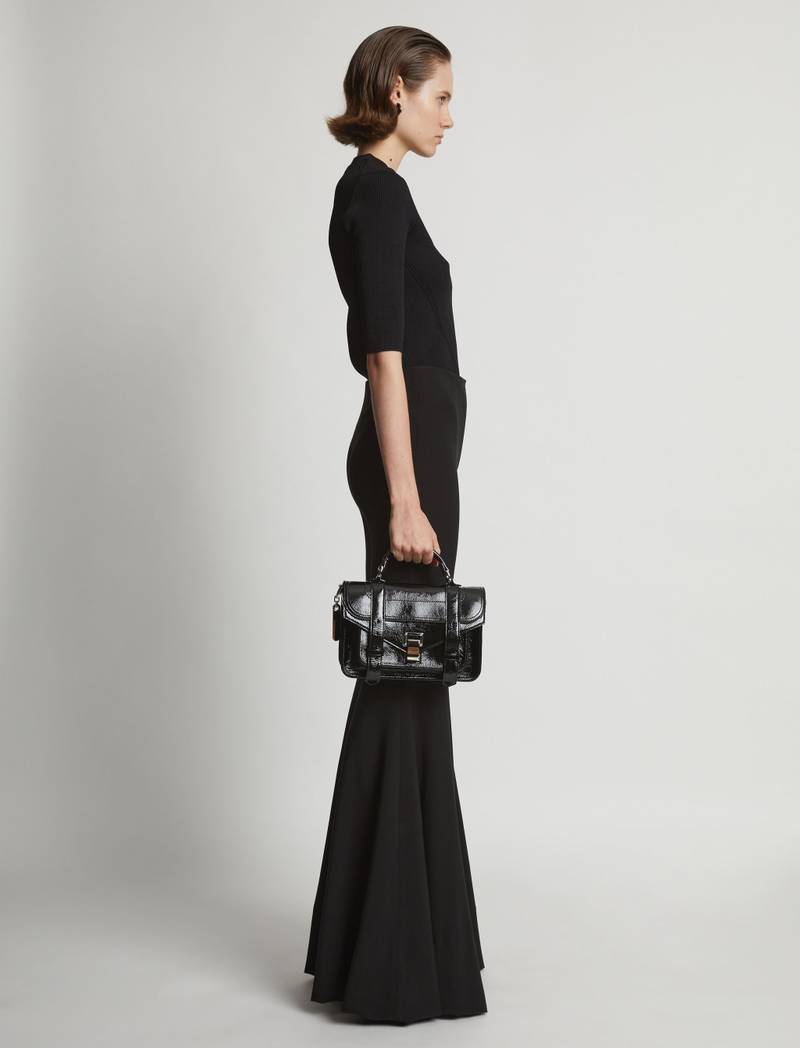Proenza Schouler Crinkled Patent PS1 Tiny Bag outlook