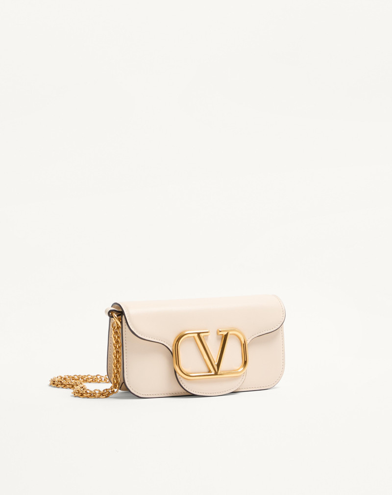 VALENTINO GARAVANI LOCÒ SMALL SHOULDER BAG IN CALFSKIN 2