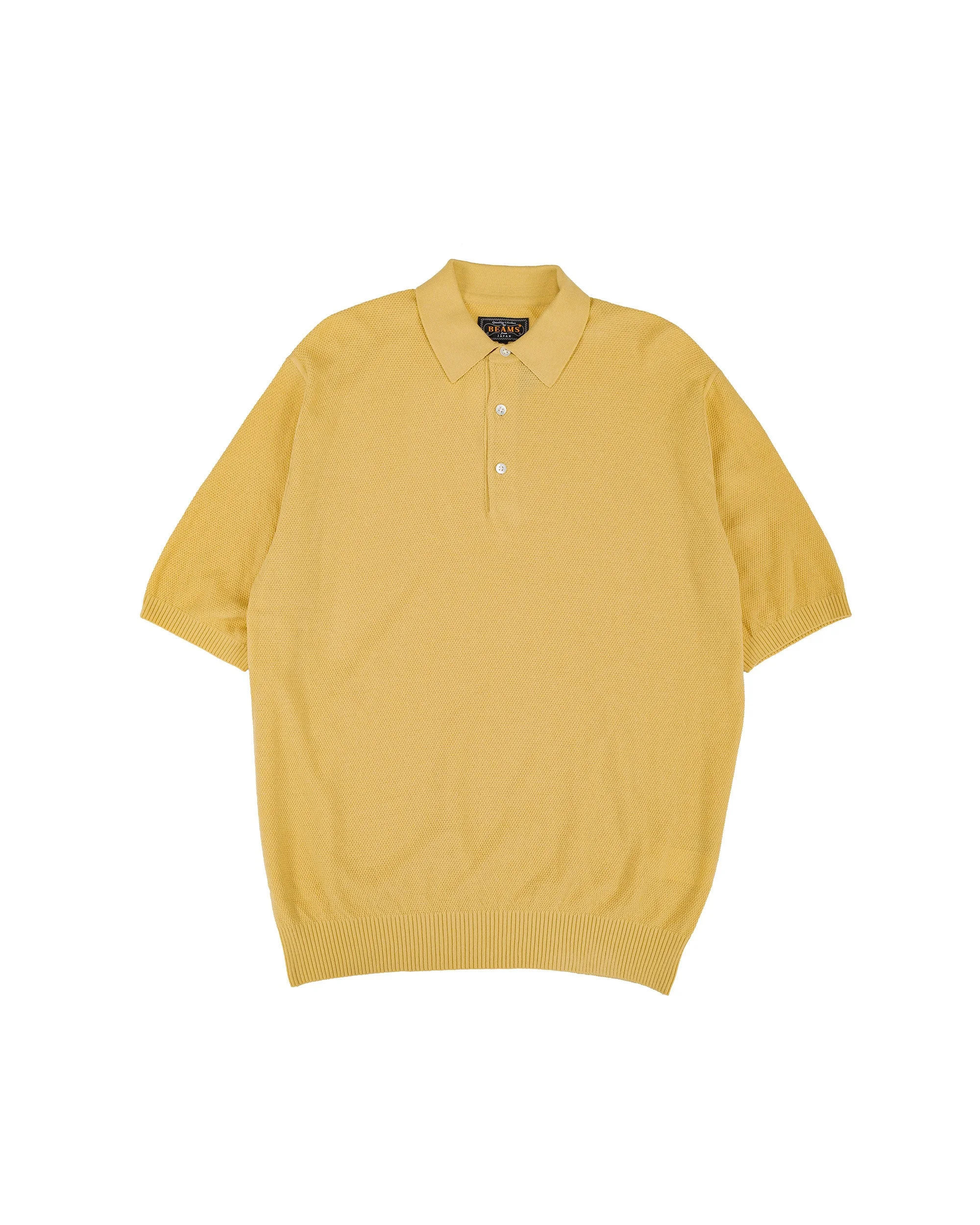 Pique Polo 14G Yellow - 1