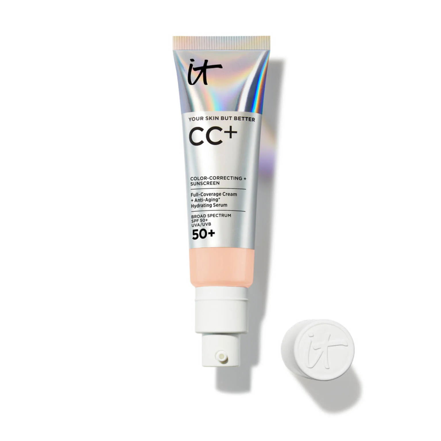 CC+ Cream Full-Coverage Foundation with SPF 50+ - 1