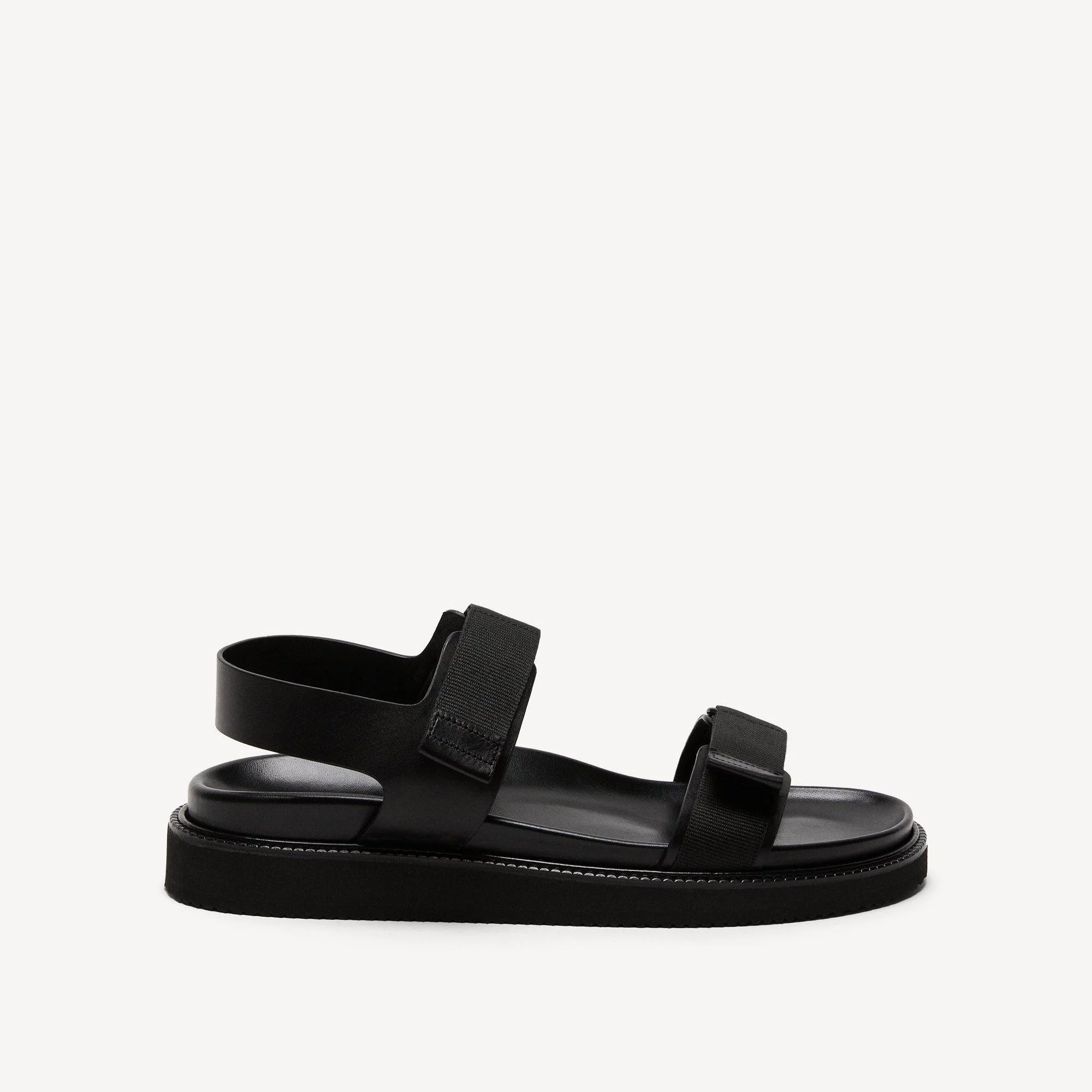 Open Sandal in Leather - 1