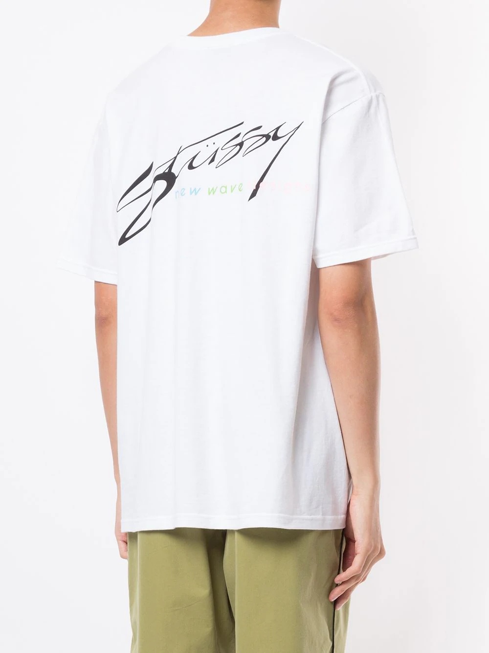 logo print T-shirt - 4