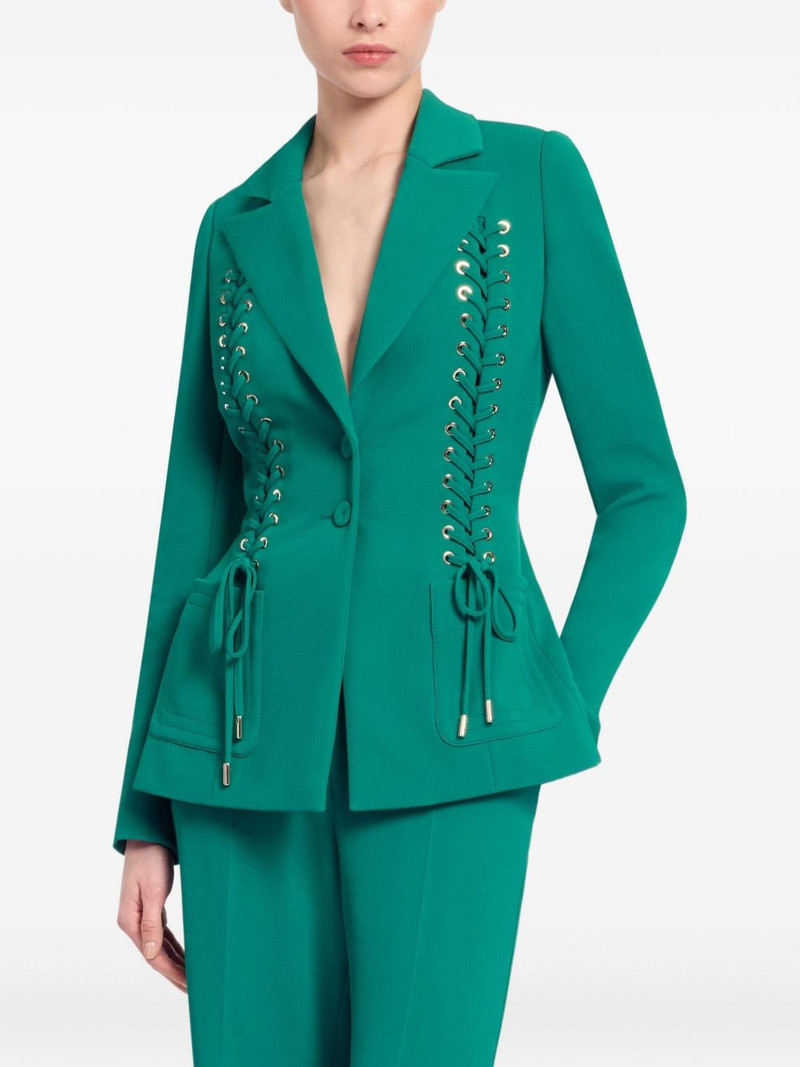 lace-up blazer 3
