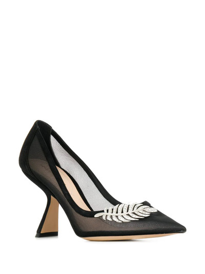 Nicholas Kirkwood MONSTERA mesh pumps 90mm outlook