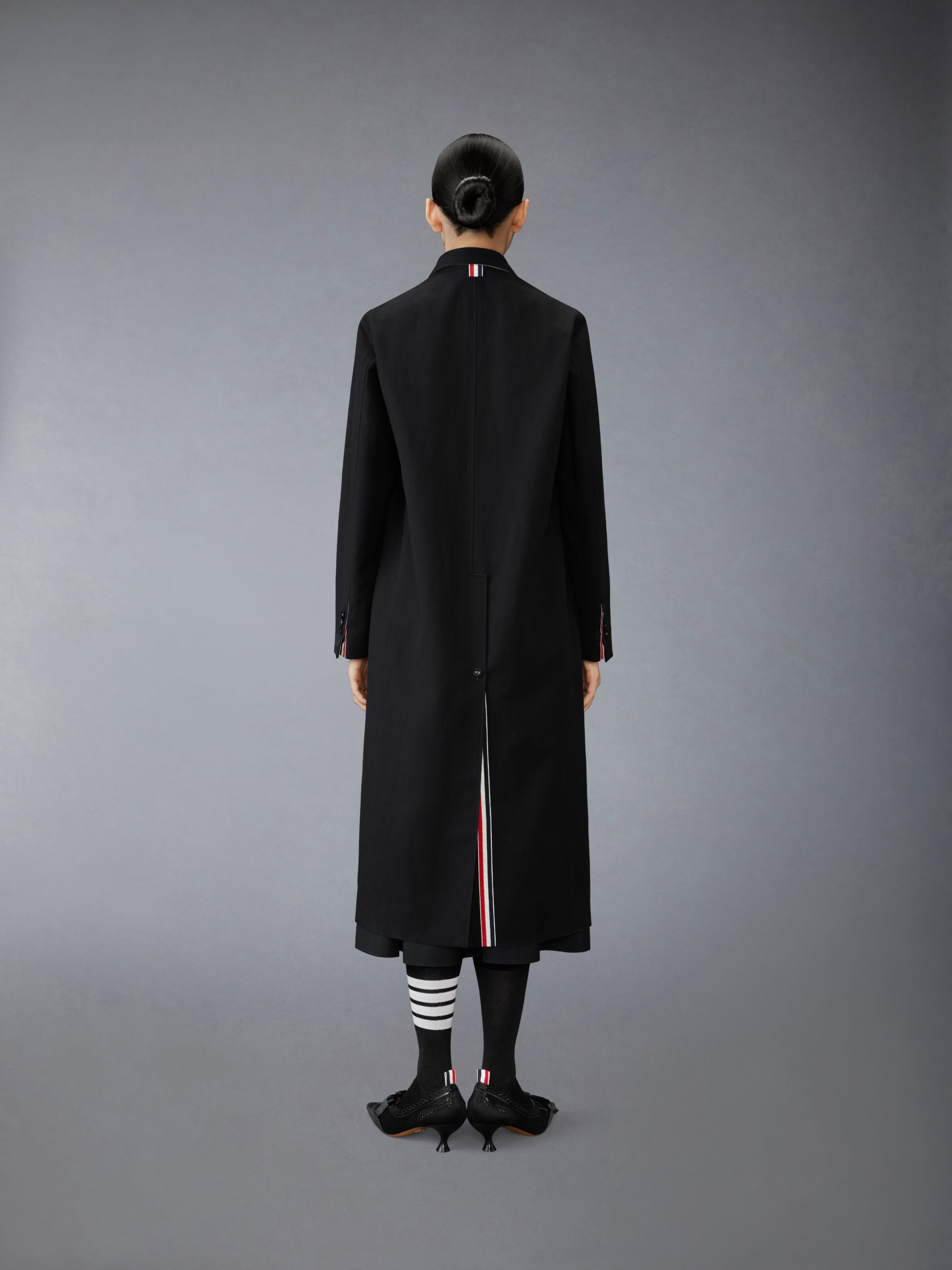LINEN COTTON SACK OVERCOAT - 3